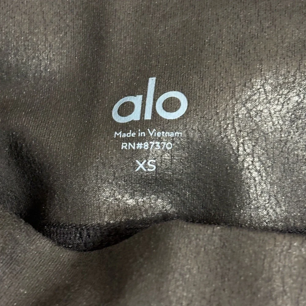 Alo Yoga 7/8 High-Waist Moto Legging Black XS